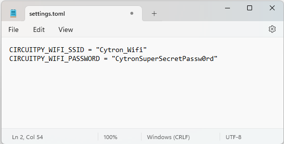 IoT Simple HTTP Server