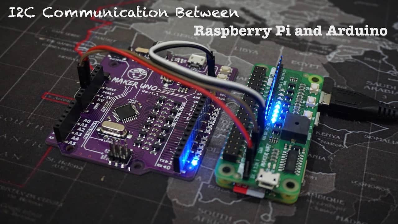 I2C Communication Between Raspberry Pi and Arduino