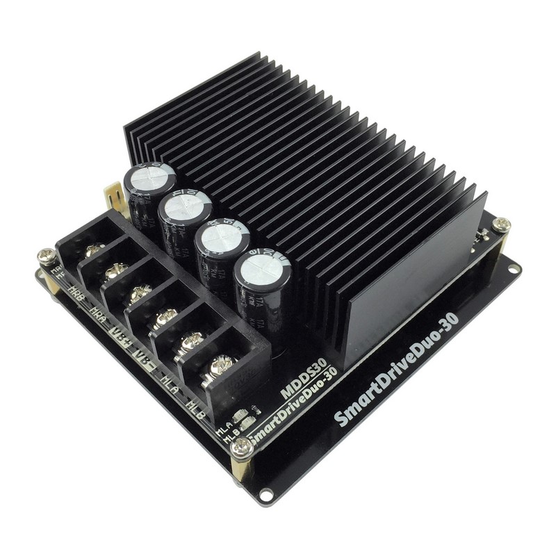 Introducing 30A Dual Channel DC Motor Driver with Smart Features - SmartDriveDuo-30