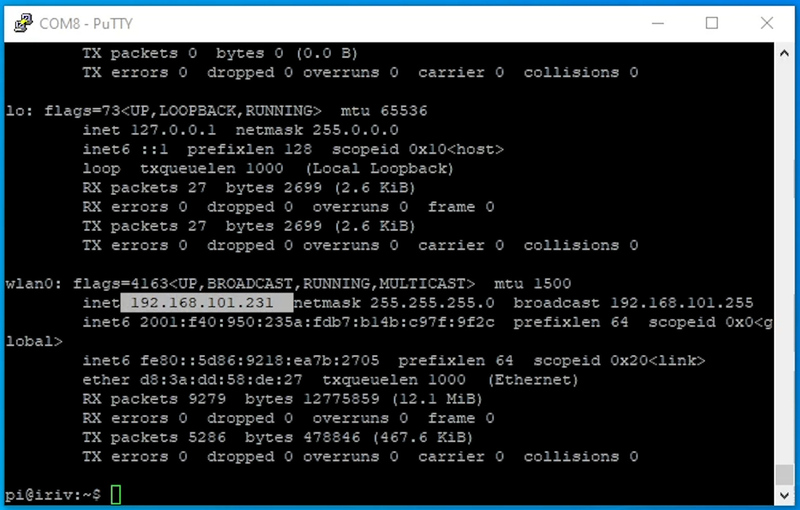 IRIV PiControl Remote Control With VNC Viewer