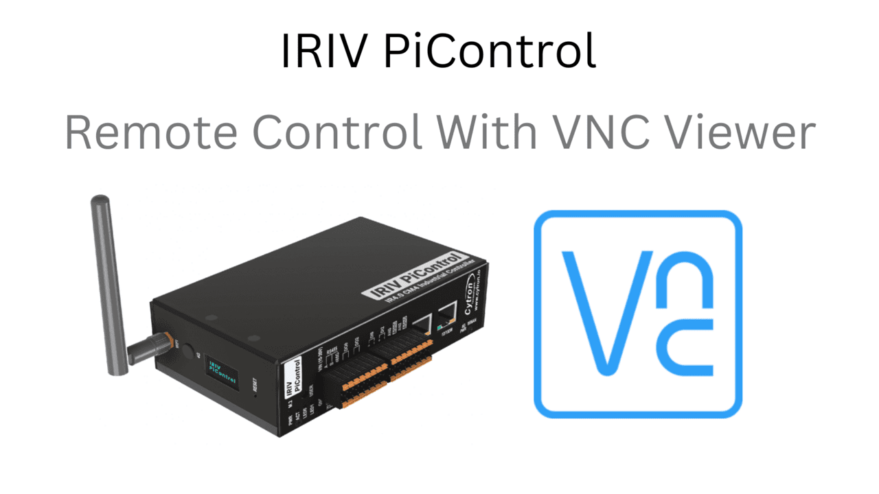 IRIV PiControl Remote Control With VNC Viewer