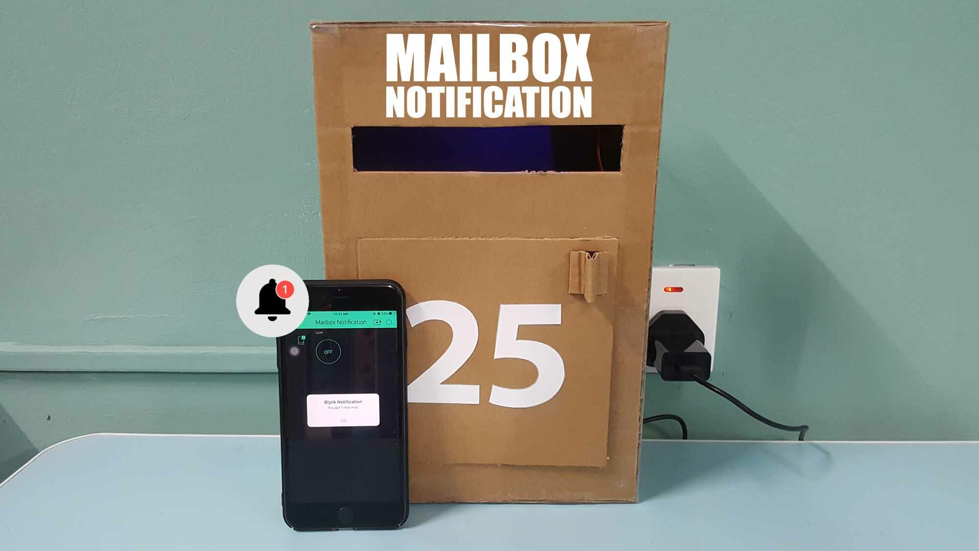 Mailbox Notification Using Blynk App