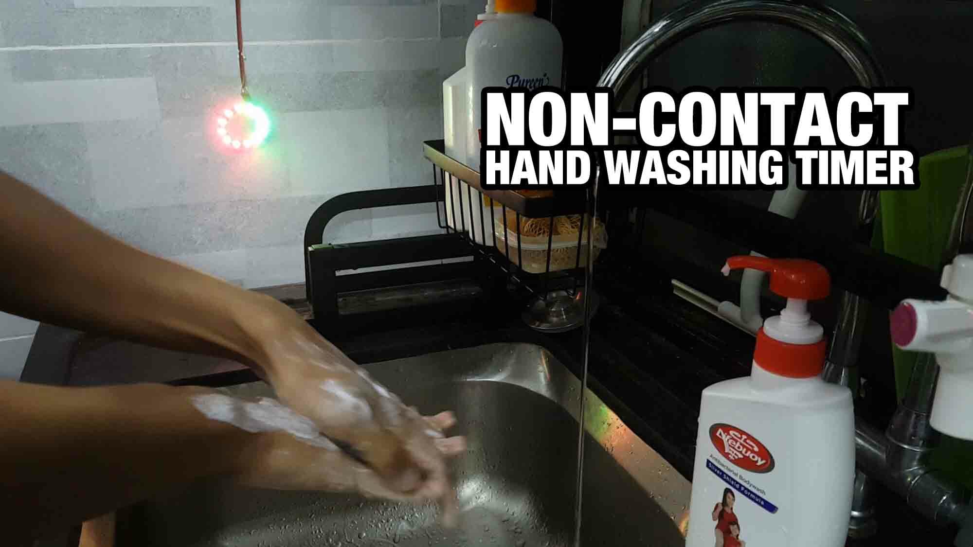 Non-Contact Hand Washing Timer Using Maker UNO