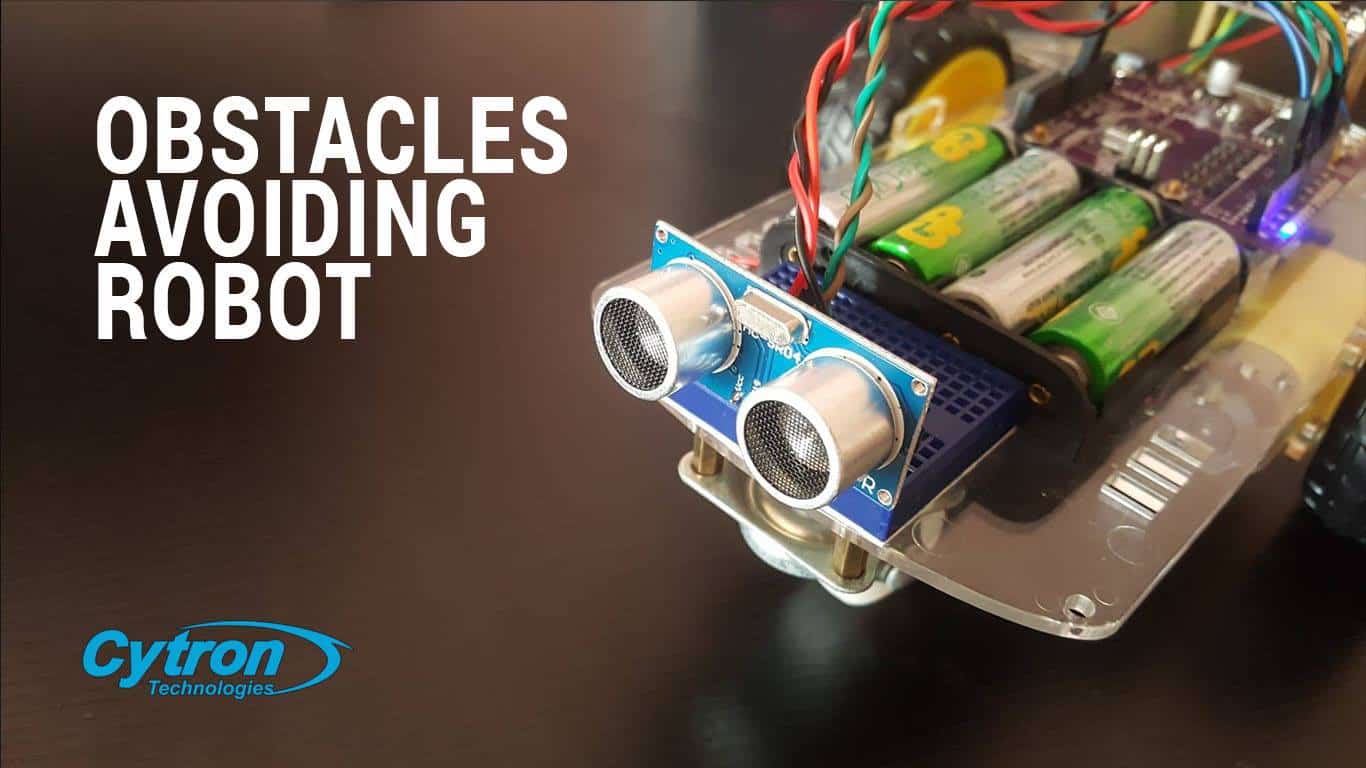 Obstacles Avoiding Robot Using Arduino and Maker Drive