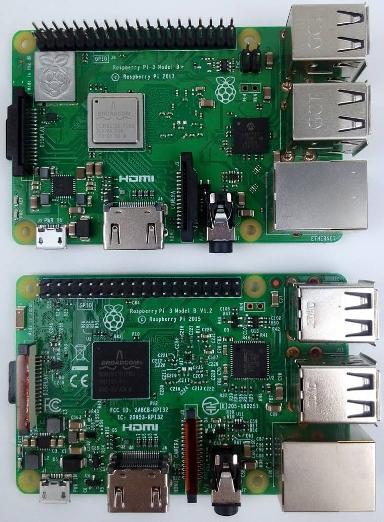 Raspberry Pi 3B+ Vs 3B