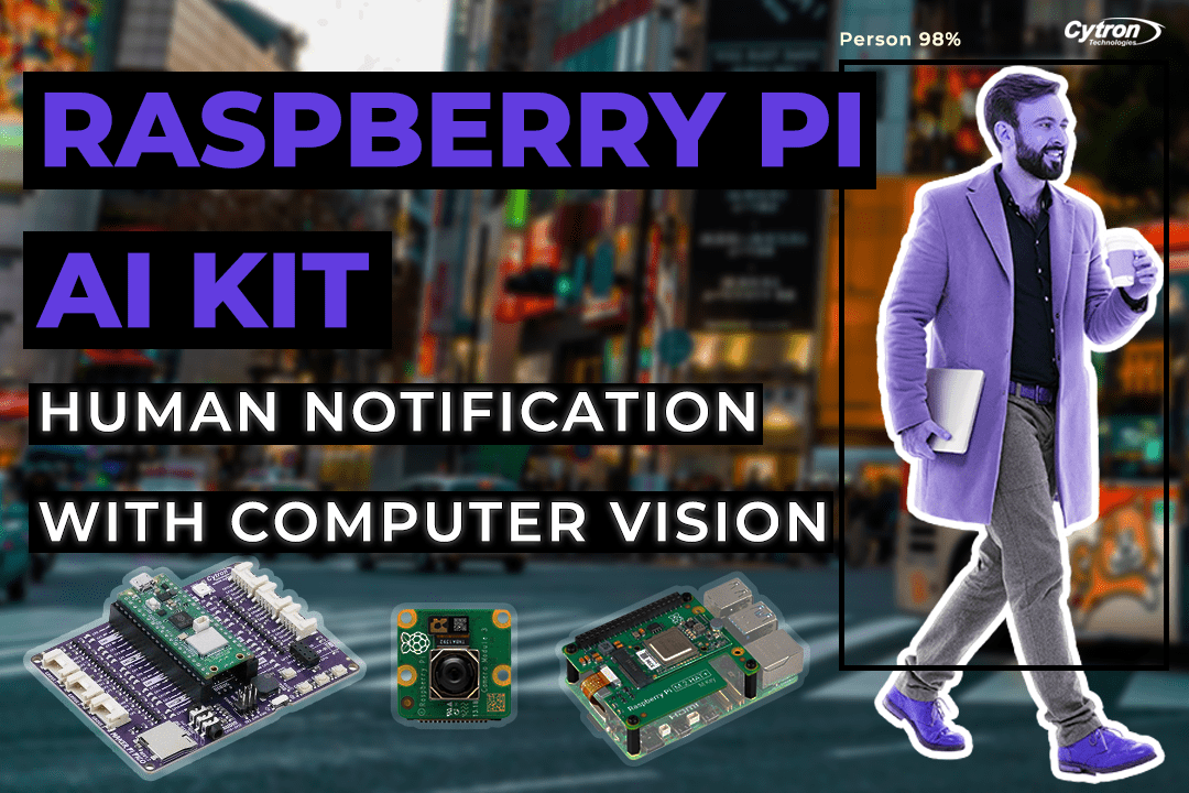 Raspberry Pi AI Kit: Human Notification with Computer Vision