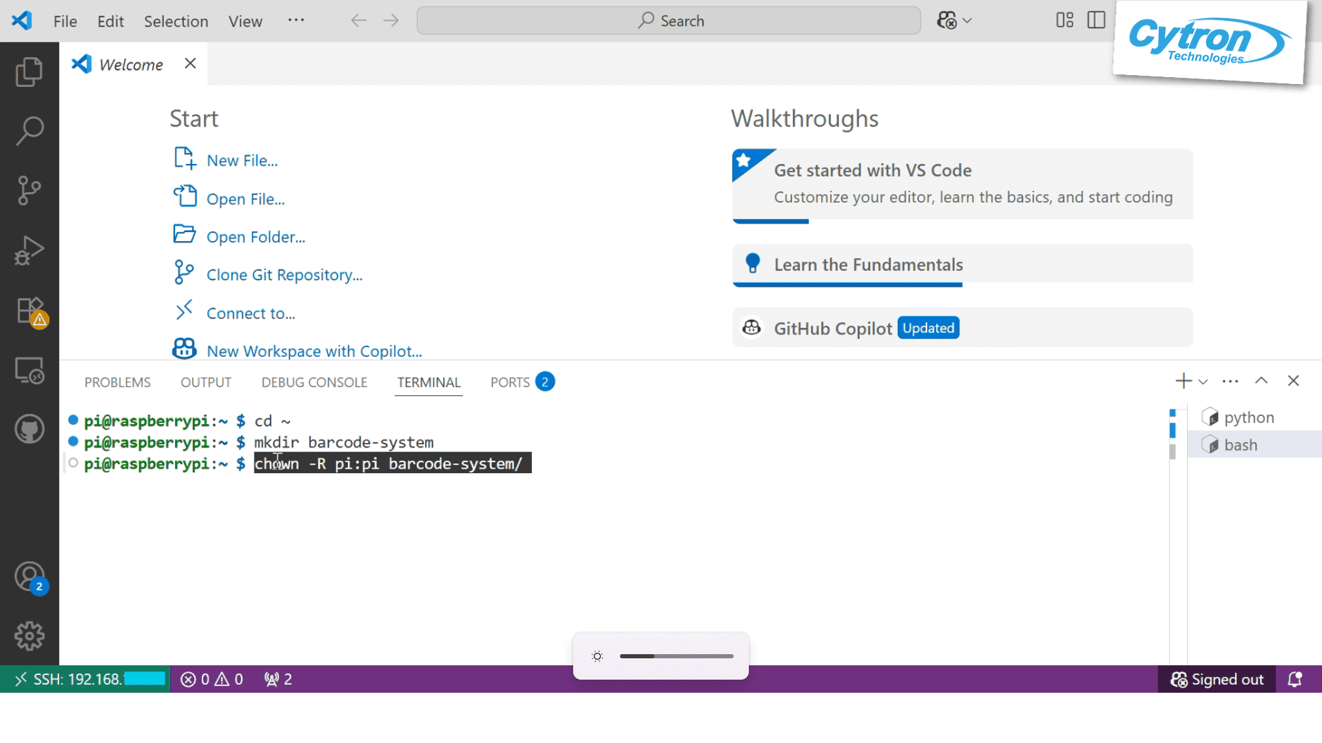 Raspberry Pi Barcode Scanner with Real-Time Frontend & Backend