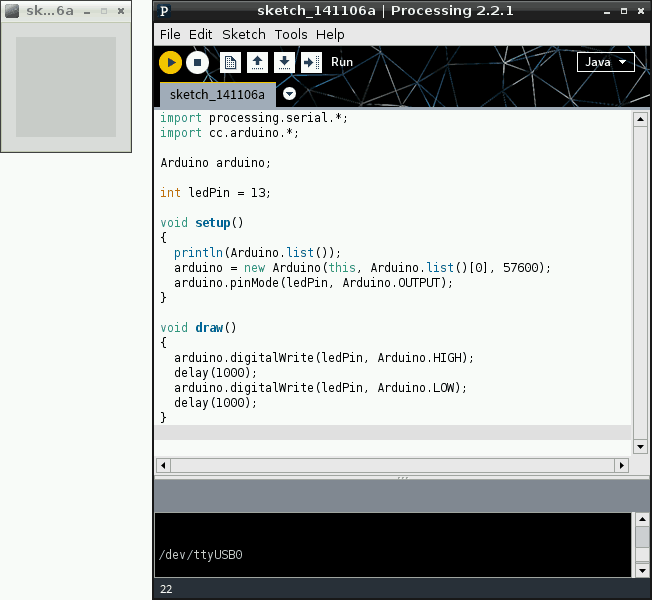 Raspberry Pi + Processing + CT UNO (Part 2)
