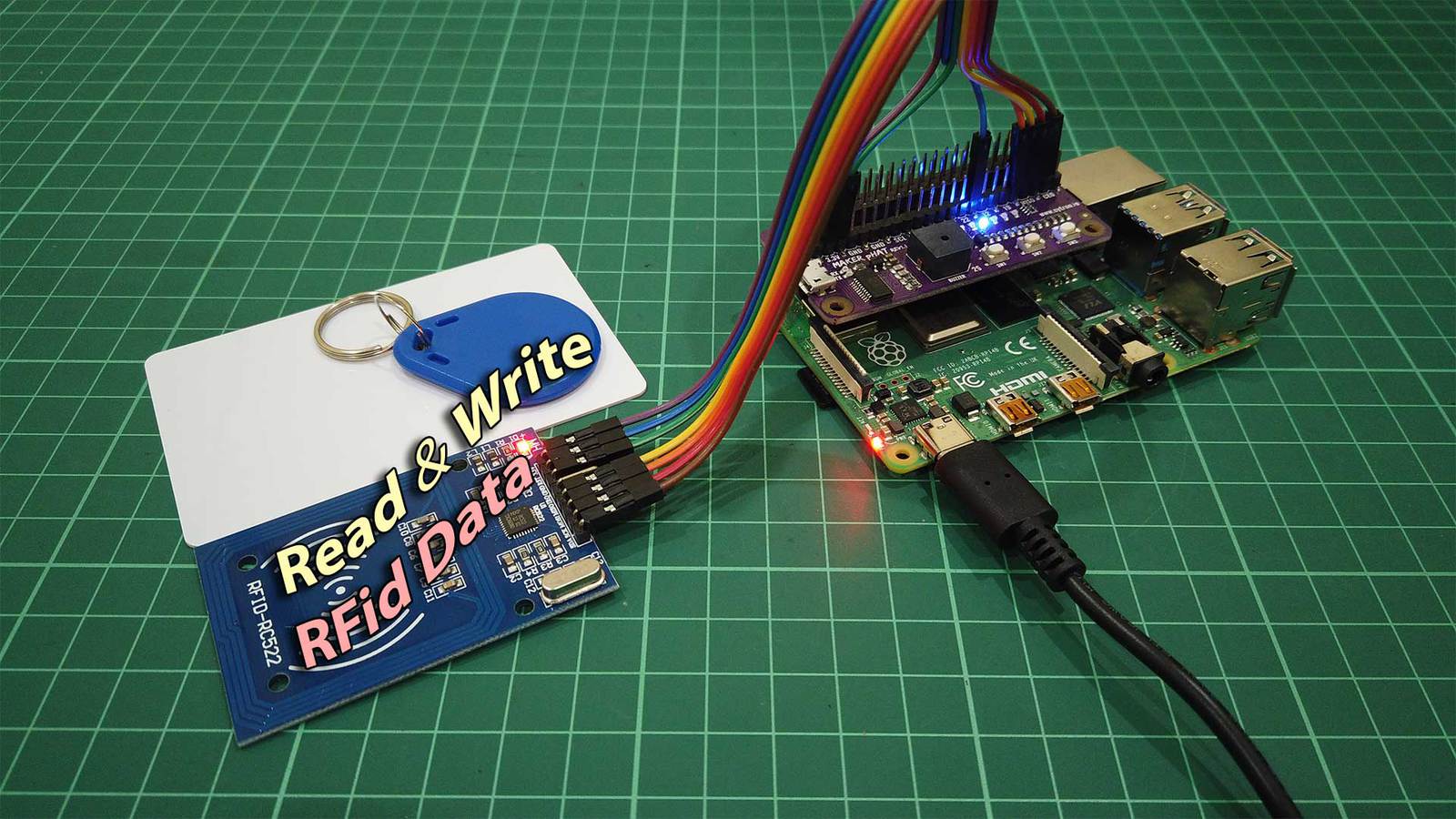 Read and Write RFid Data Using RC522 on Raspberry Pi