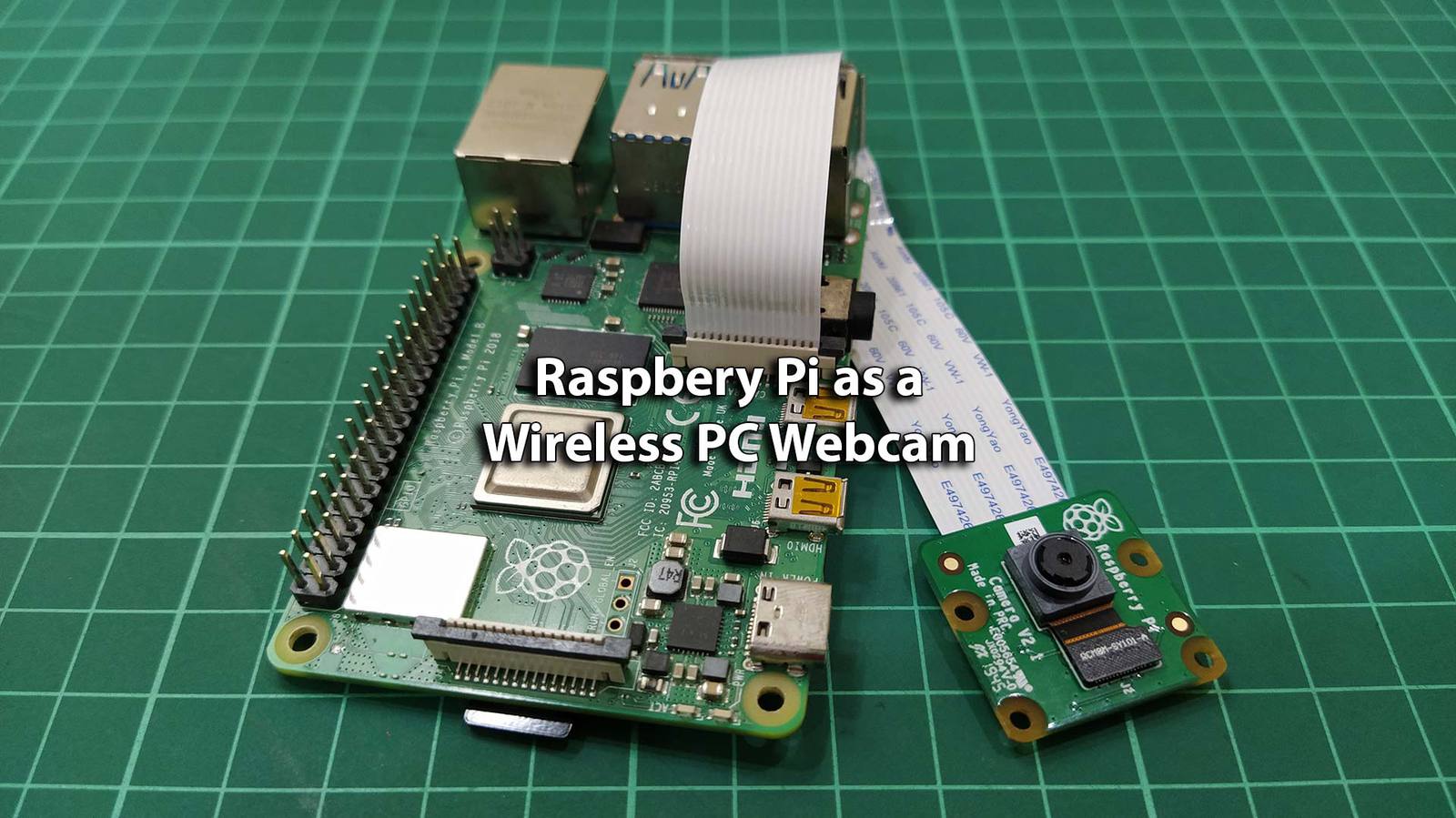 Set Your Raspberry Pi as a Wireless PC Webcam