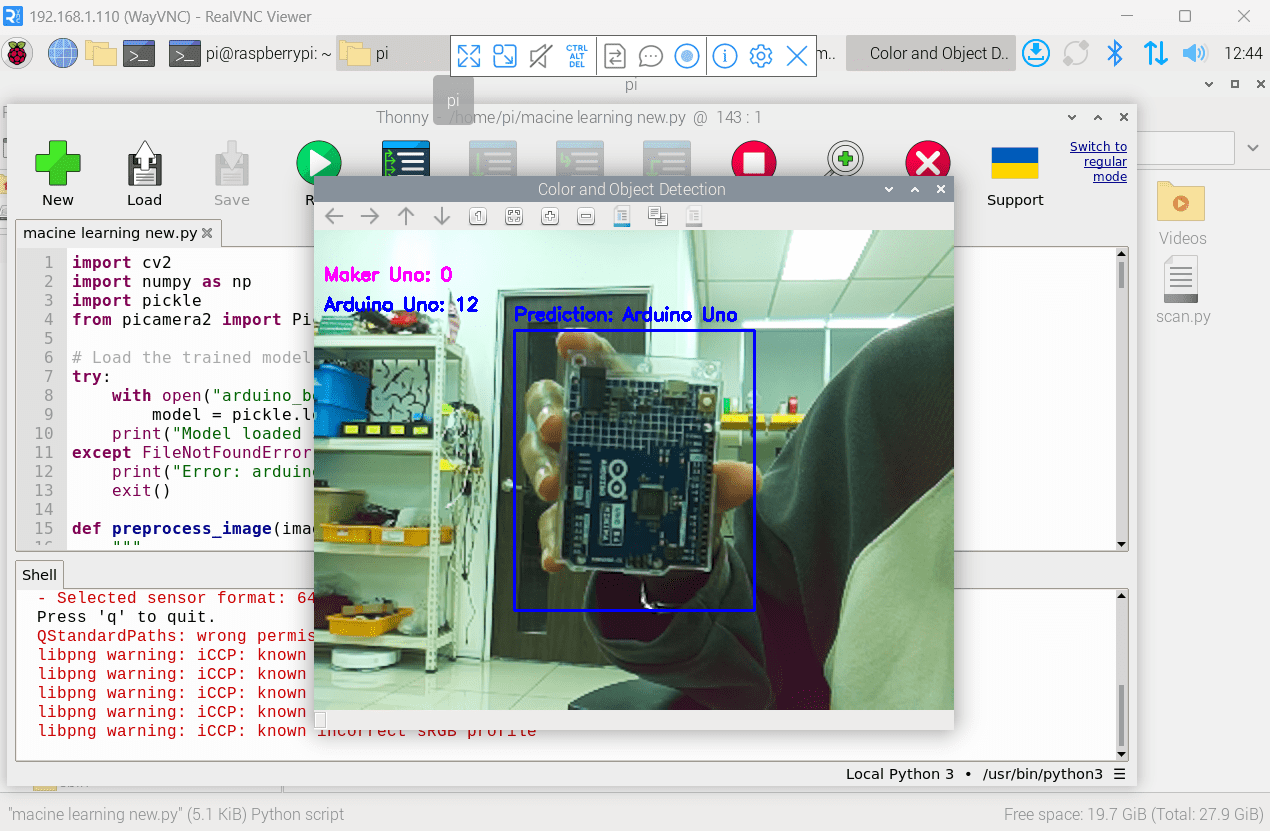 Smart Vision: Arduino Detection with AI on Raspberry Pi 5