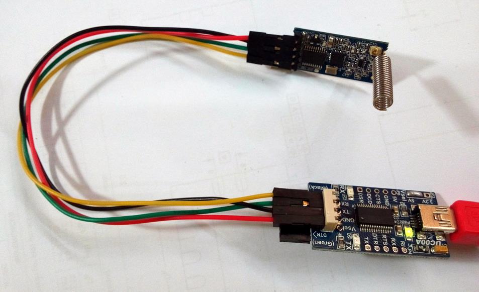 Wireless UART with Arduino and 433MHz or 434MHz module